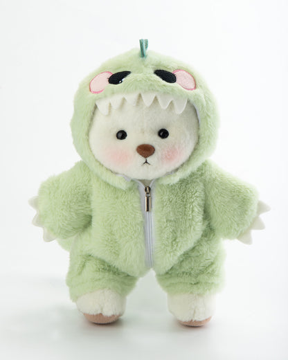 Getahug Furry Dino Bear | Ourson en peluche articulé fait main